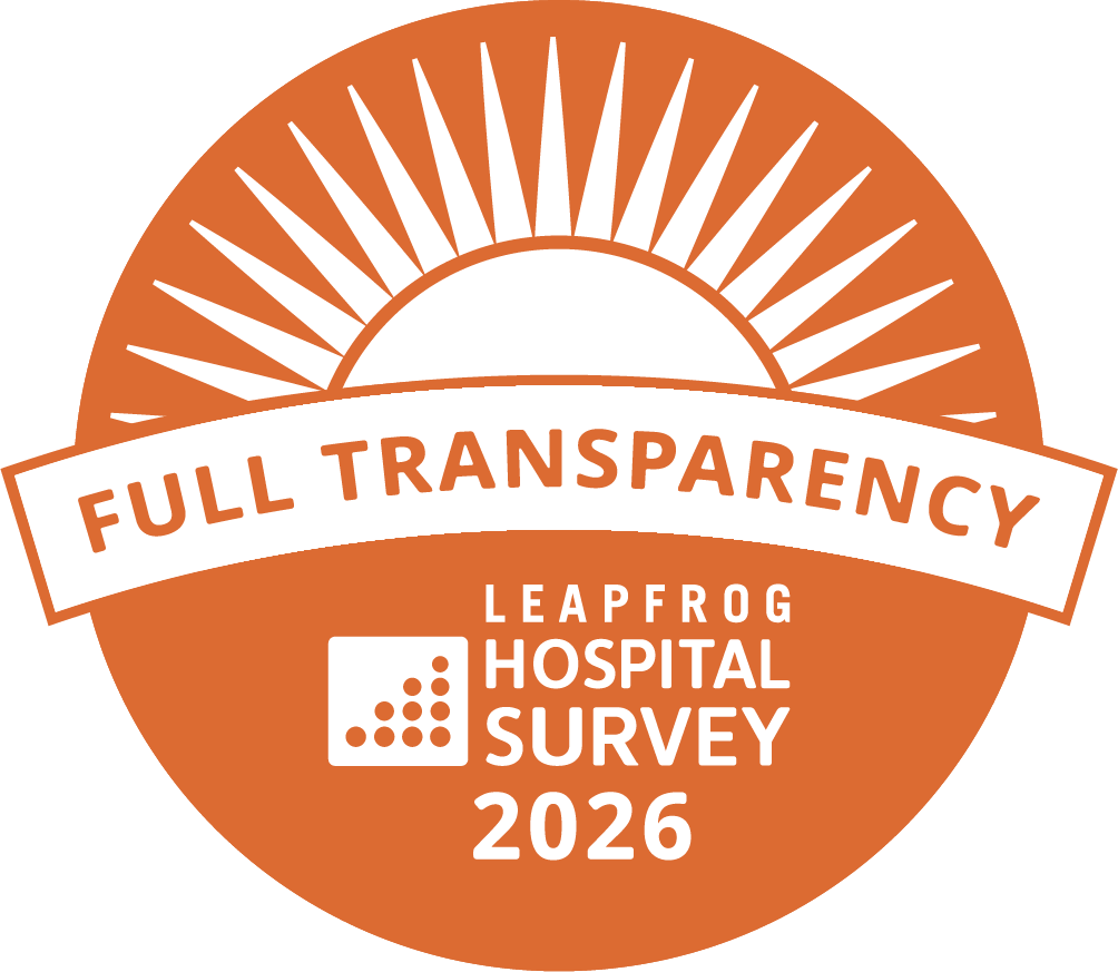Ottumwa Regional Health Center Earns Full Transparency                                                          Badge from The Leapfrog Group